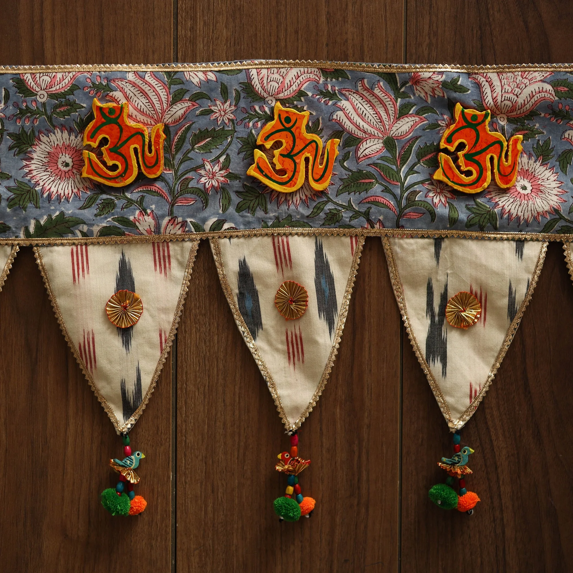 Handmade Fabric Toran for Festive Decor 65 - Image 3