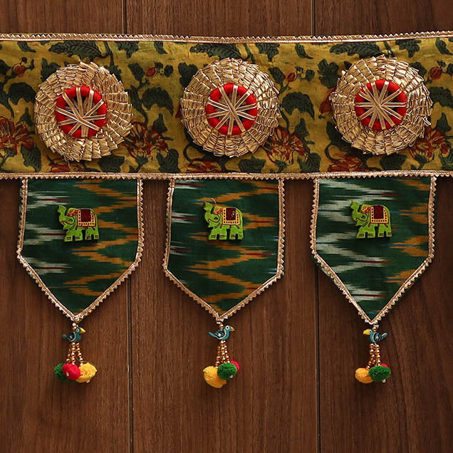 Handmade Fabric Toran for Festive Decor 79 - Image 3