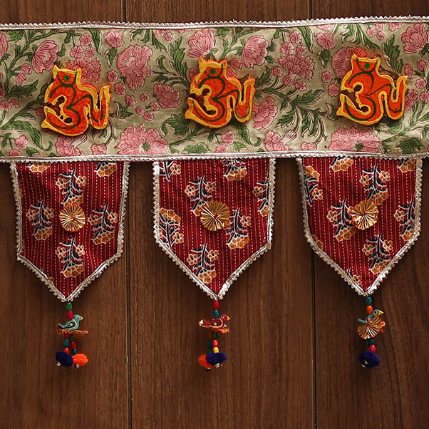 Handmade Fabric Toran for Festive Decor 81 - Image 3