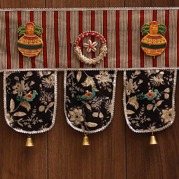 Handmade Fabric Toran for Festive Decor 82 - Image 3