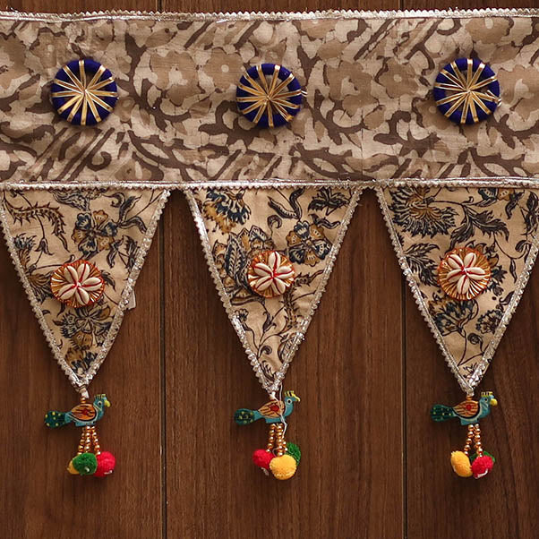 Handmade Fabric Toran for Festive Decor 88 - Image 3